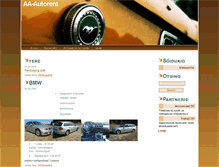 Tablet Screenshot of aa-autorent.ee